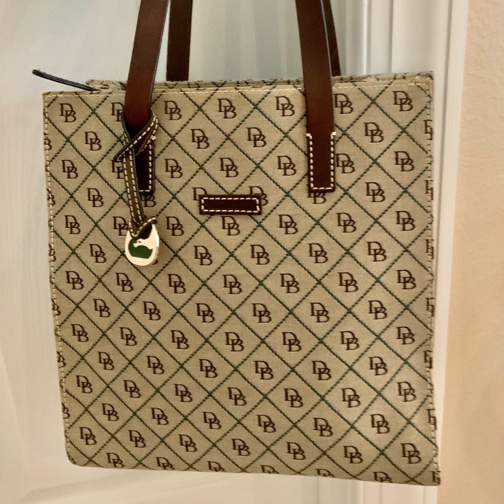 Dooney & Burkey Canvas Tote